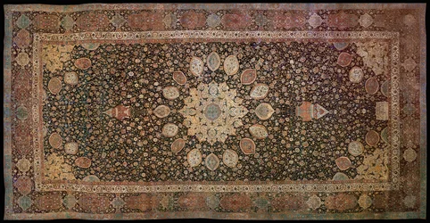Ardabil-Teppich hergestellt für die Moschee in Ardabil, Iran, 1530er Jahre
